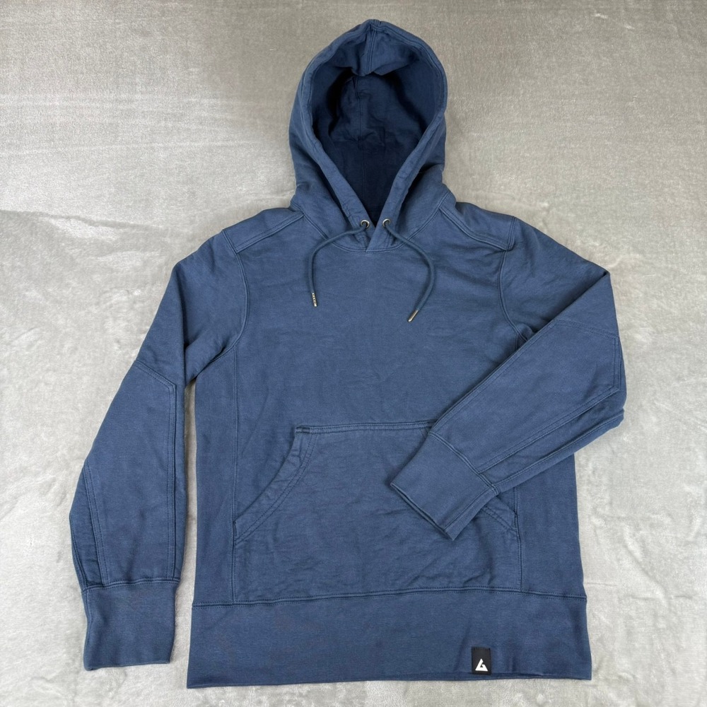 American Giant Classic Pullover Hoodie Mens Small Navy Blue Thick $155 USA NWOT